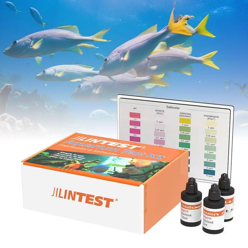 Keep Your Aquarium Healthy with the 4-in-1 Water Test Kit!