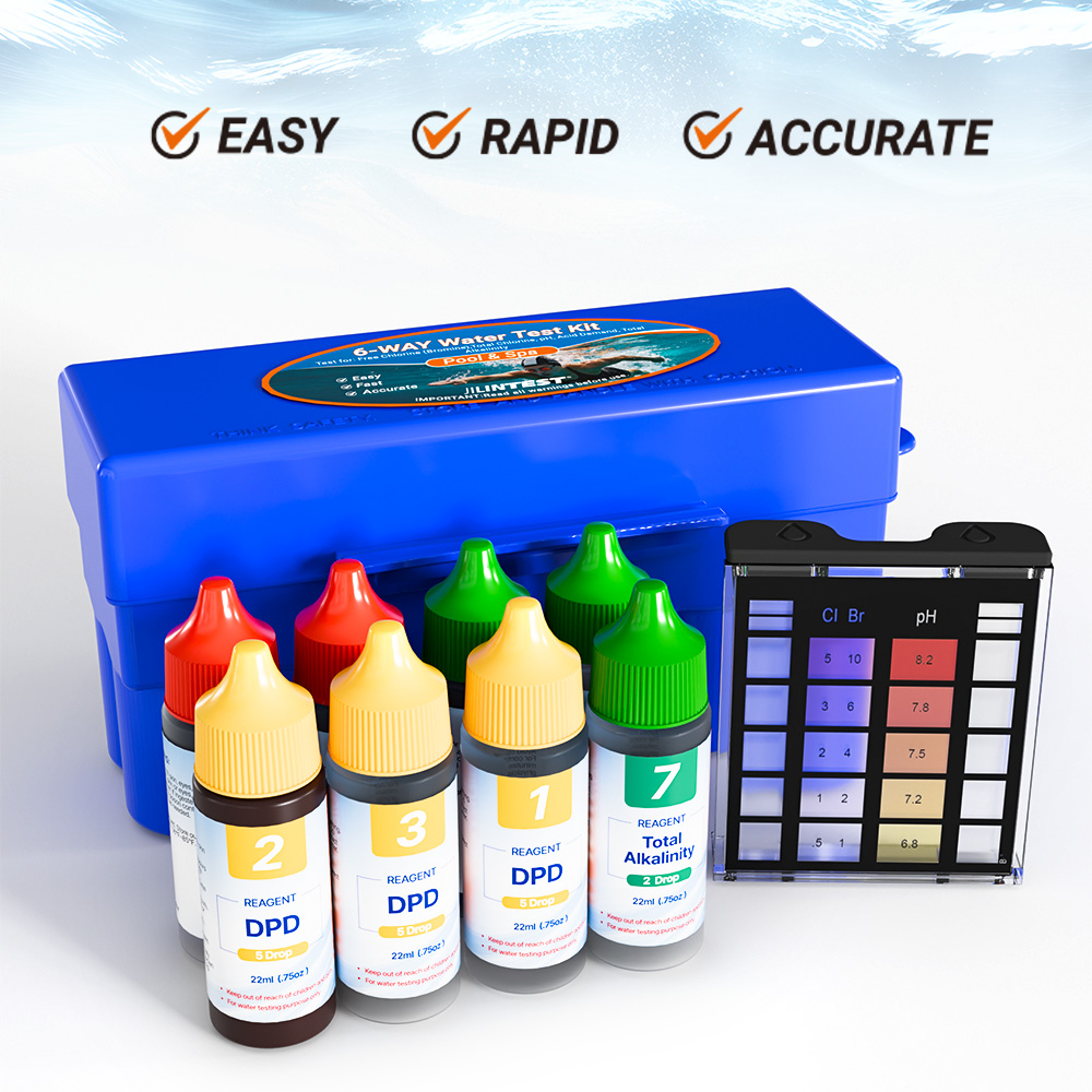 6-Way Water Test Kit: Your Ultimate Solution for Crystal-Clear Pool & Spa Water