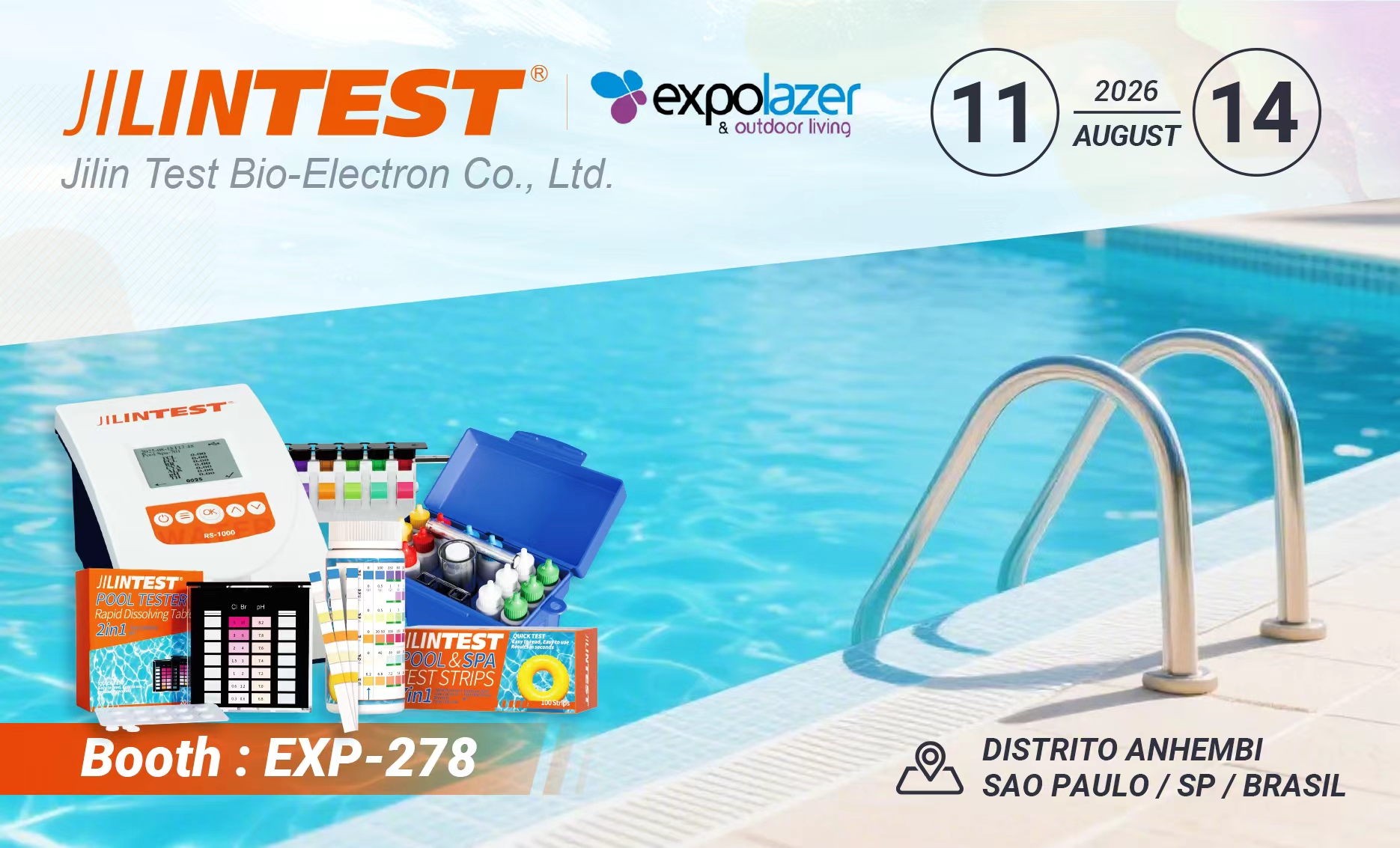 JILINTEST at Expolazer 2026: Partner with Us for Advanced Water Testing Solutions