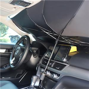 Ombrello pieghevole per parabrezza anteriore per auto con parasole UV