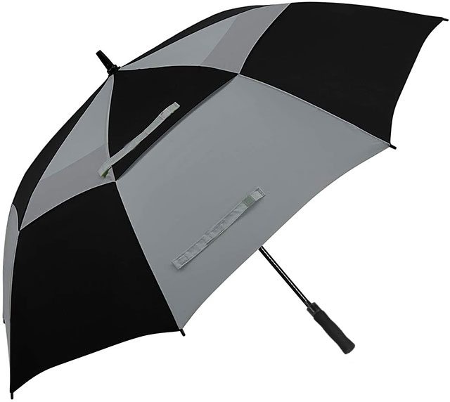 Promo Windproof Double Layer Biggest Golf Umbrella For Rain