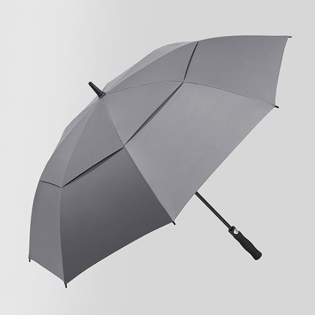 Wind Resistent Big Double Canopy Auto Open Golf Umbrella