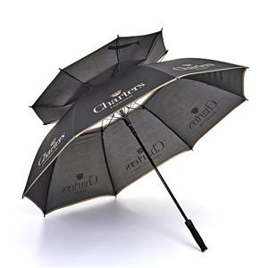 68-дюймовый ветрозащитный зонт для гольфа с двойным навесом
