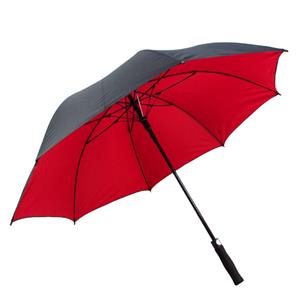 Grand parapluie de golf à double auvent avec protection solaire