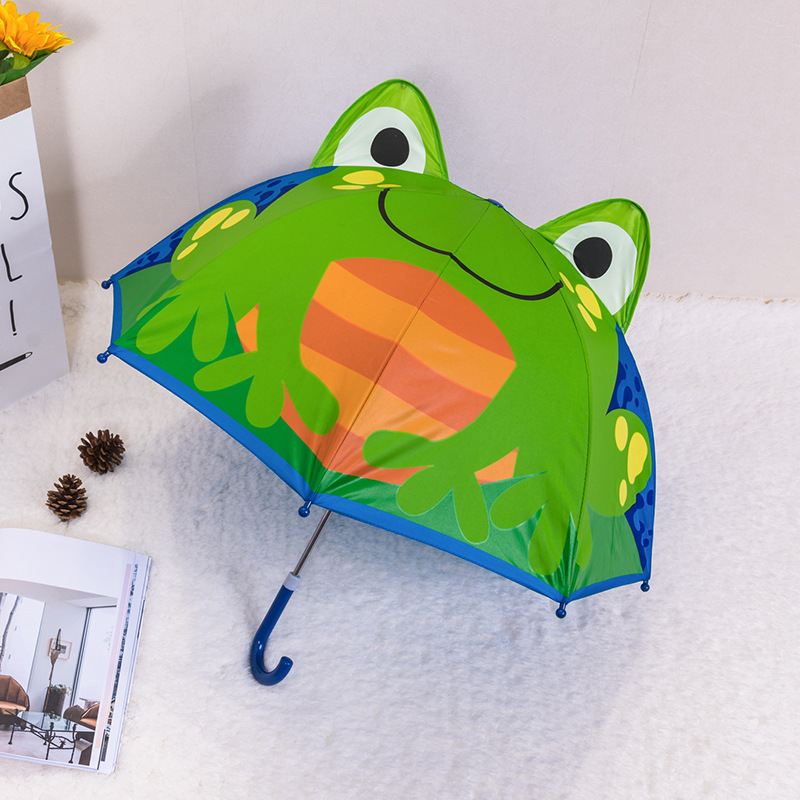 Animal Shape Ear Kid Ladybird Design Bubble Childrens Umbrella