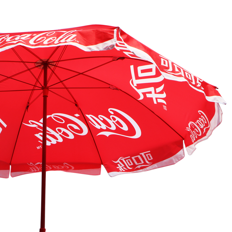 Wholesale 50inch Print Coca Cola Chair Beach Umbrella