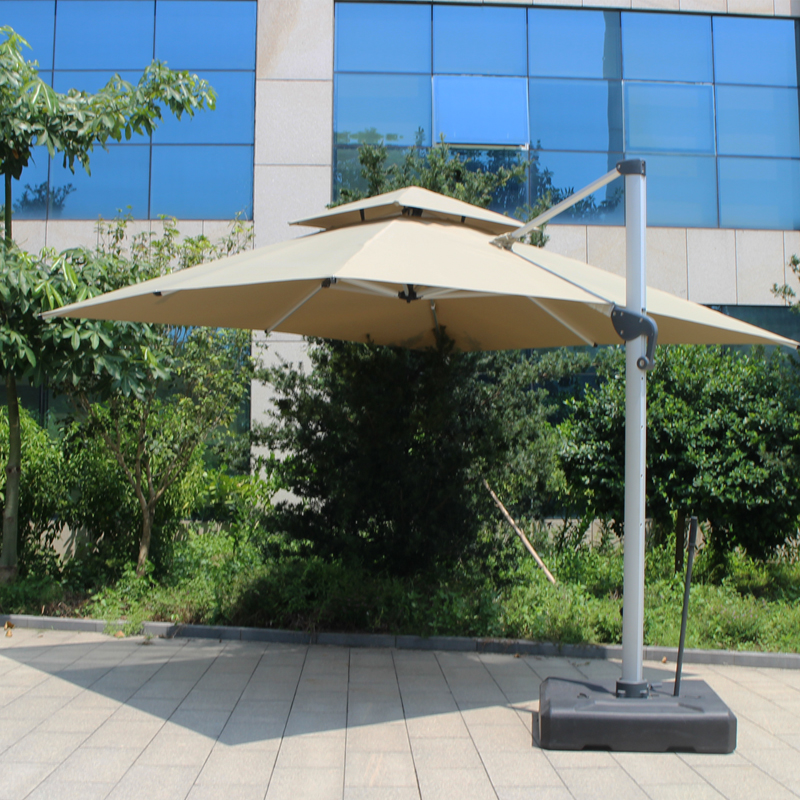 Rotatable Big Extra Large Heavy Duty Wind Resistant Patio Umbrella