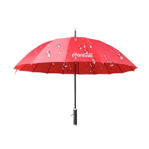 مظلة أوتوماتيكية مفتوحة 16K مظلة شعار مخصصة ترويجية كلاسيكية رخيصة حسب الطلب
