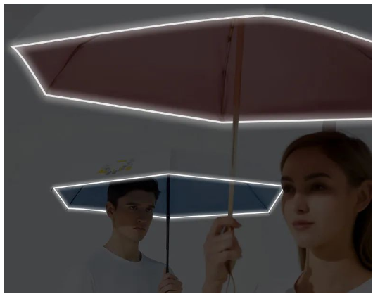 titanium fold umbrella