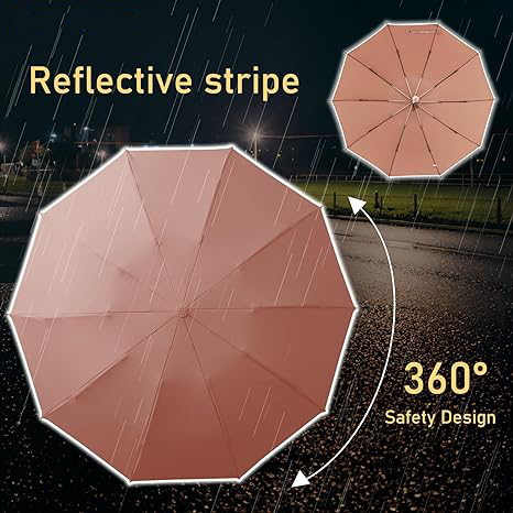 2024 automatic open inverted 3 folding umbrella adults reverse umbrella