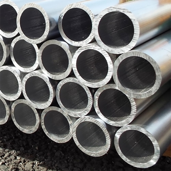 Seamless aluminum pipe