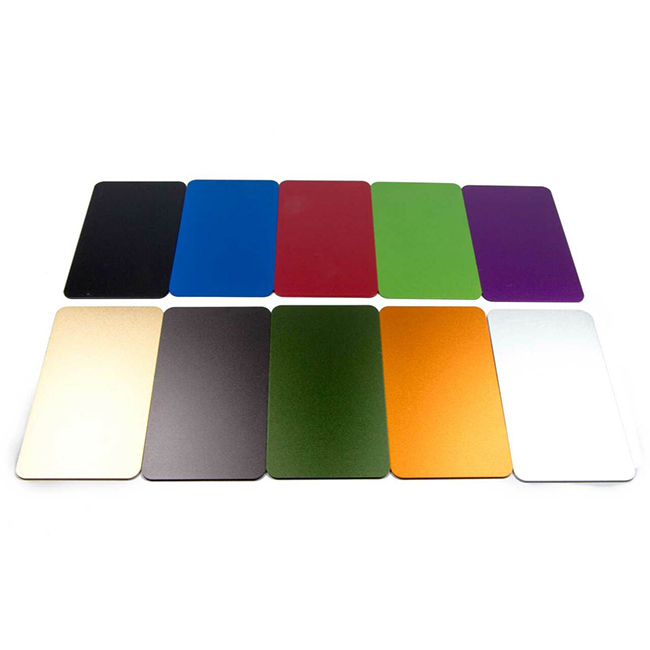 Anodized Aluminum Plate