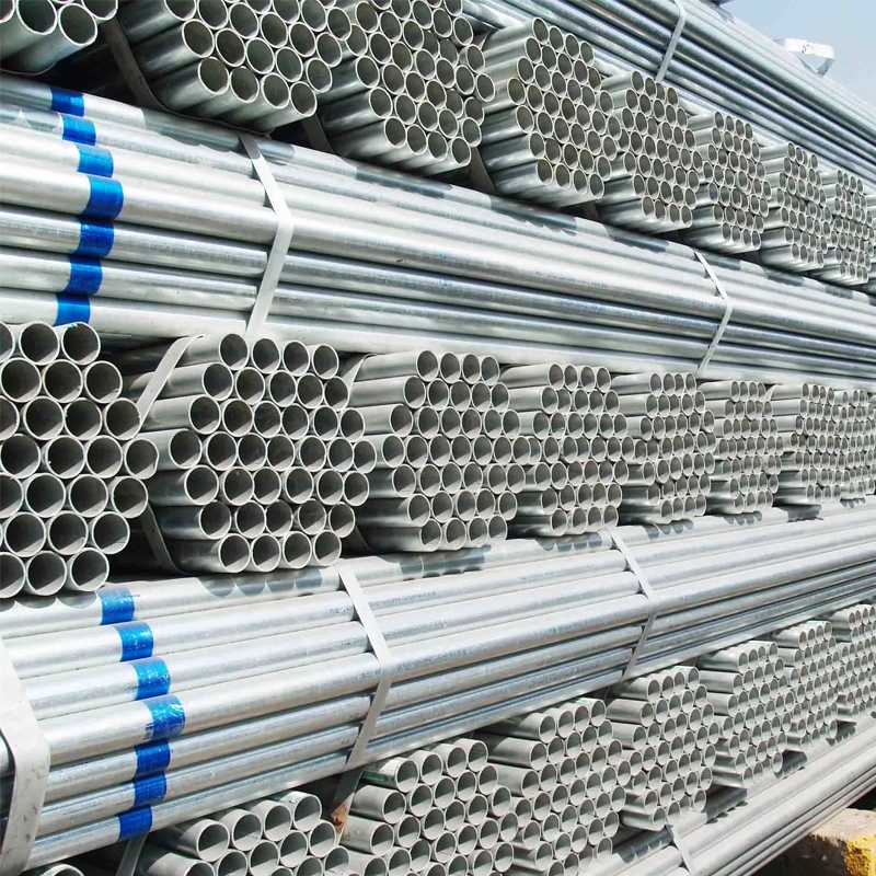 galvanized straight seam welded steel pipe