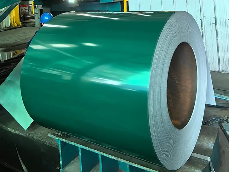 Color coated coil