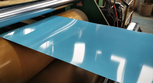 Color coated coil