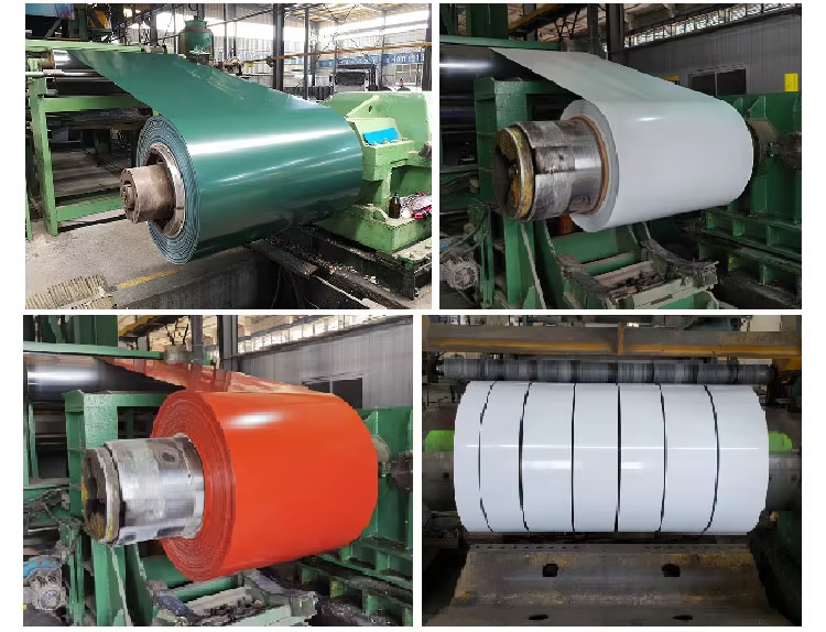 Color coated coil