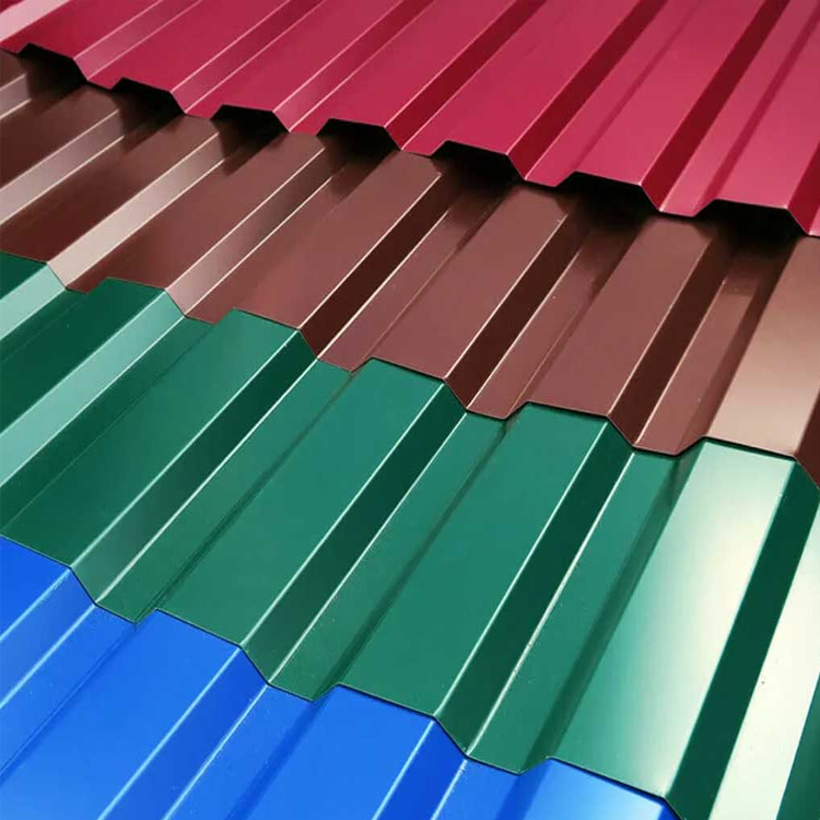 Color coated steel sheets
