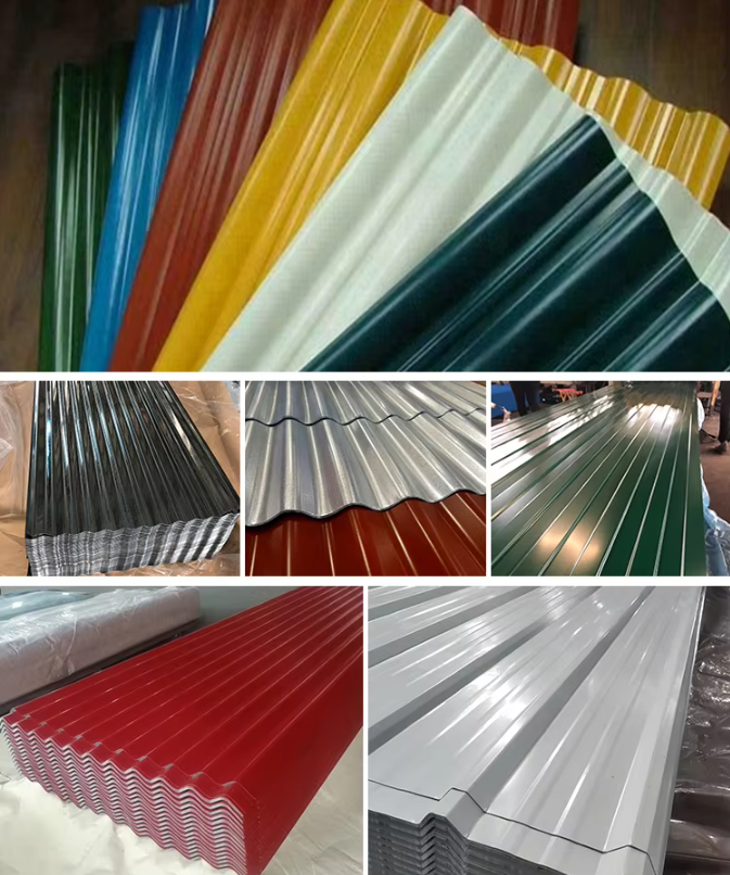 Color Coated Corrugated Steel Plate