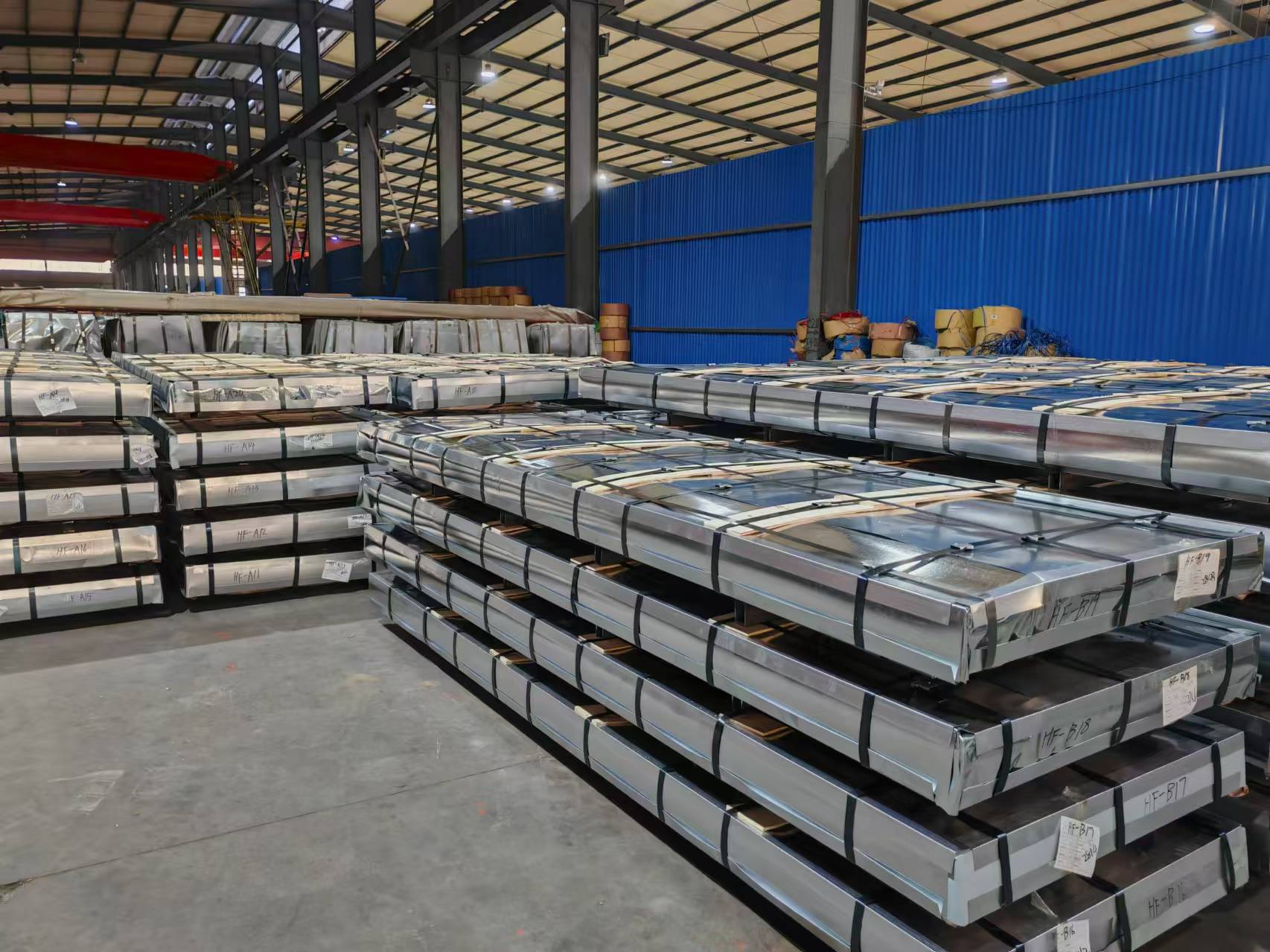 Color Coated Corrugated Steel Plate