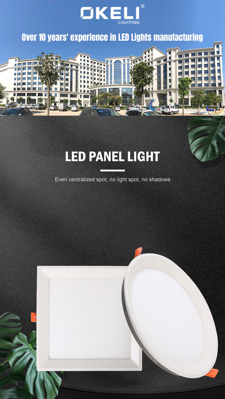 22w led panel light