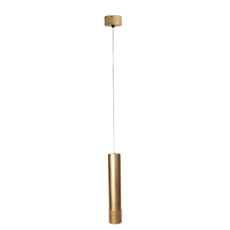 Декоративный подвесной цилиндрический светильник