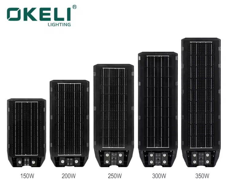 Integrierte Solar-LED-Straßenlaterne