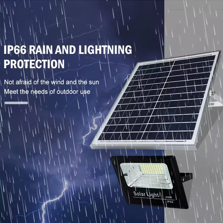 Solarne światło przeciwpowodziowe LED