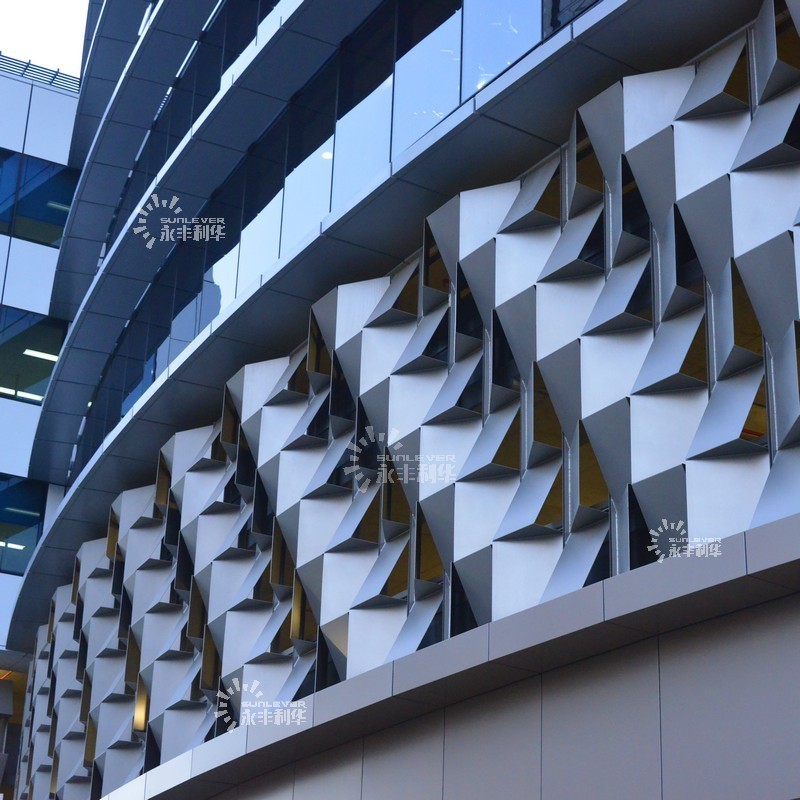 Китай Внешние алюминиевые системы облицовки фасадов зданий, производитель