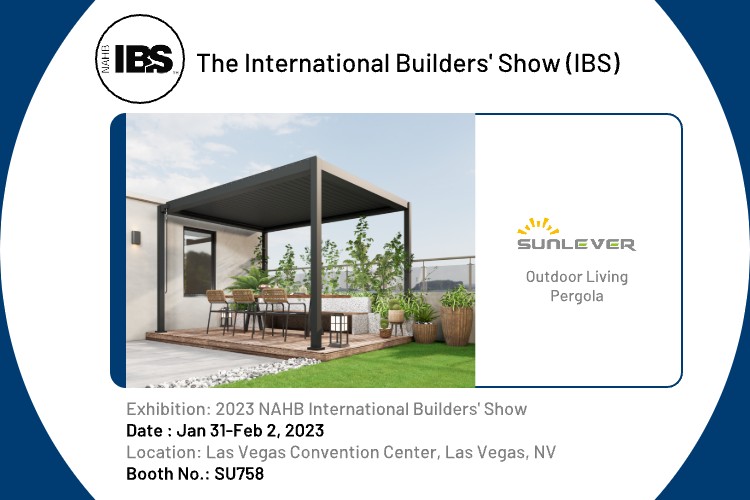 SunLever no NAHB International Builders's Show (IBS 2023) na América