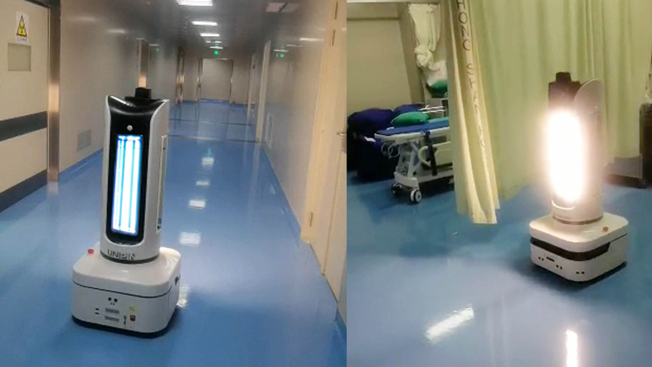 UV Light robot in Shanghai hospital