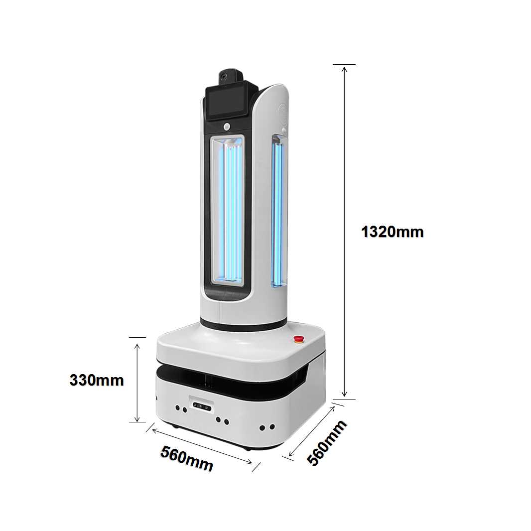 Fully Automatic Autamtic Working Uv Light Robot For Hospitals