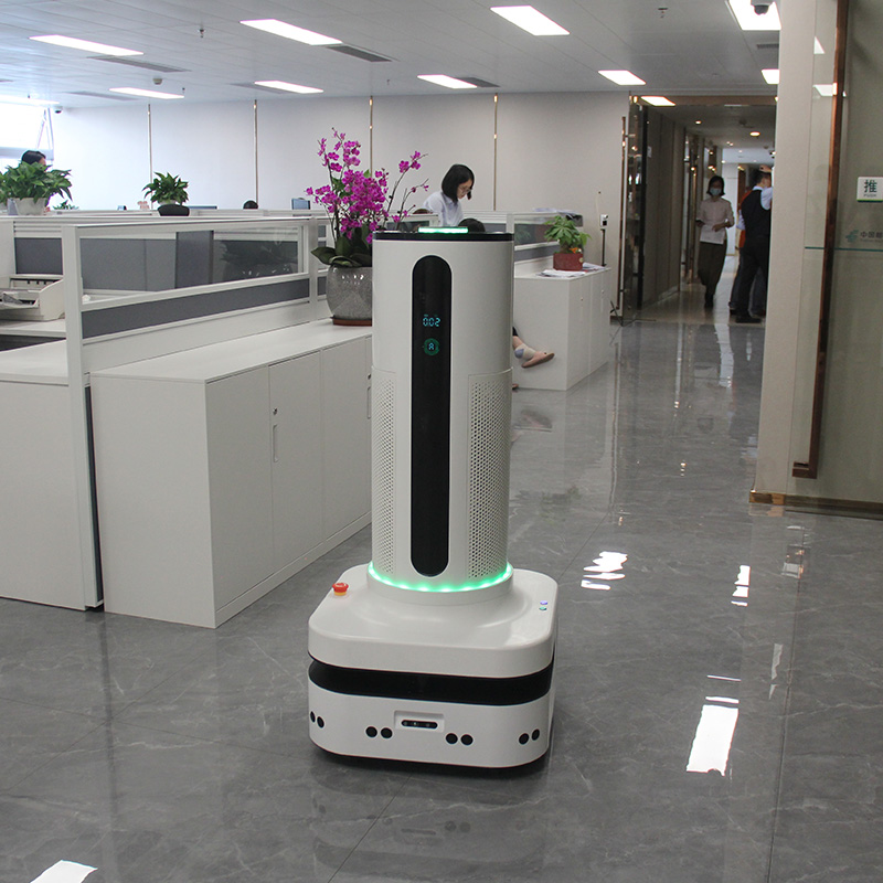 Air disinfection robots
