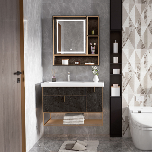 Grey Bathroom Vanity Wall Cabinets Furniture