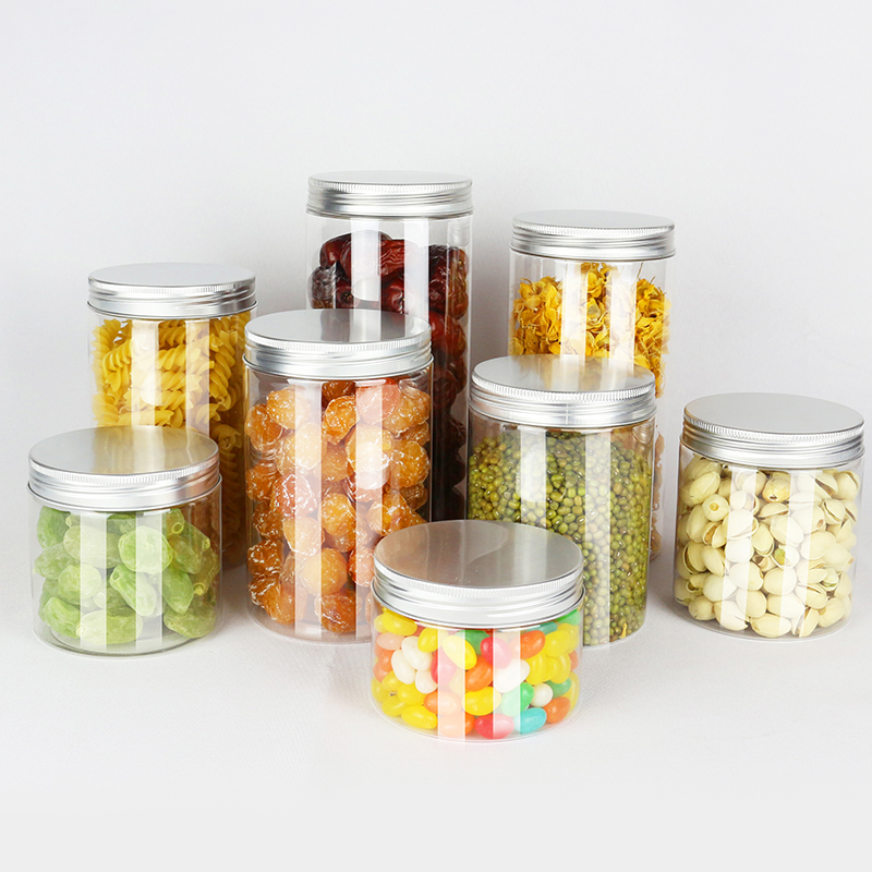 Wide Use Plastic PET Food Grade Dried Fruit Jars
