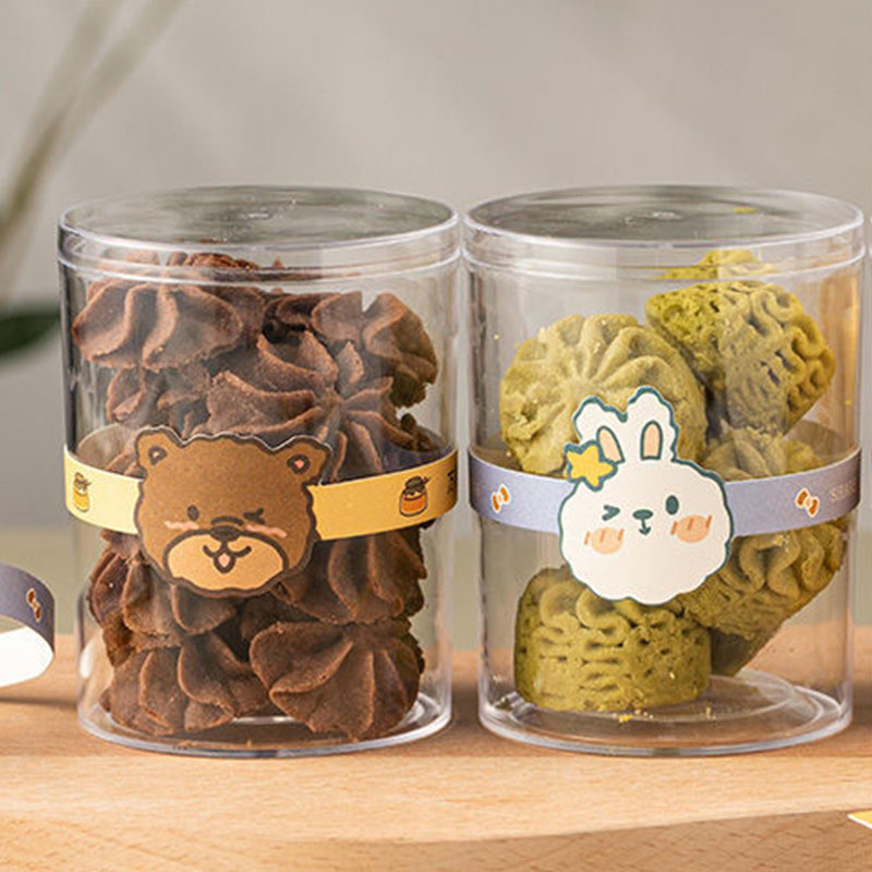 Plastic Wide Mouth Dessert Storage Food Jars