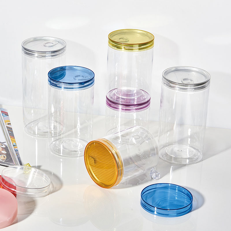 Light-weight Plastic PET Food Storage Jars