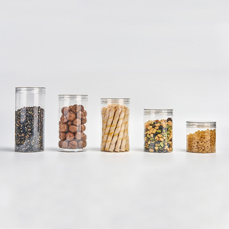 Plastic Candy And Cashew Nuts Food Grade Plastic Jars