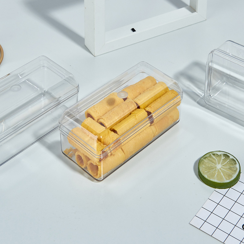 Caja de almacenamiento de alimentos de plástico impermeable con tapas