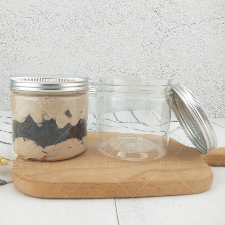 transparent cake jar