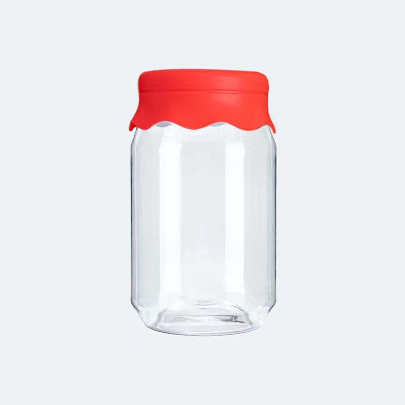 Clear Plastic Bakery Storage Containers With Screw Cap