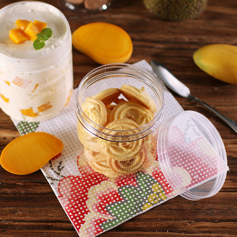 Clear Plastic Storage Freezer Container With Lids