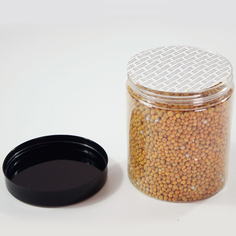 Stackable Clear Round Plastic Container And Lid