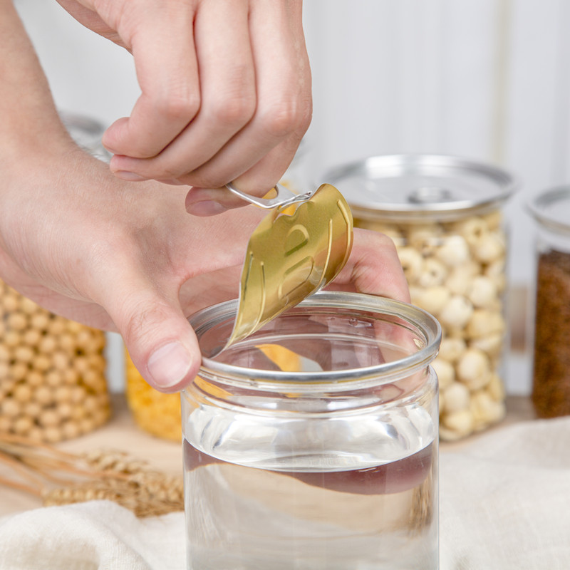 Transparent Pickles And Diced Tomatoes Food Cans