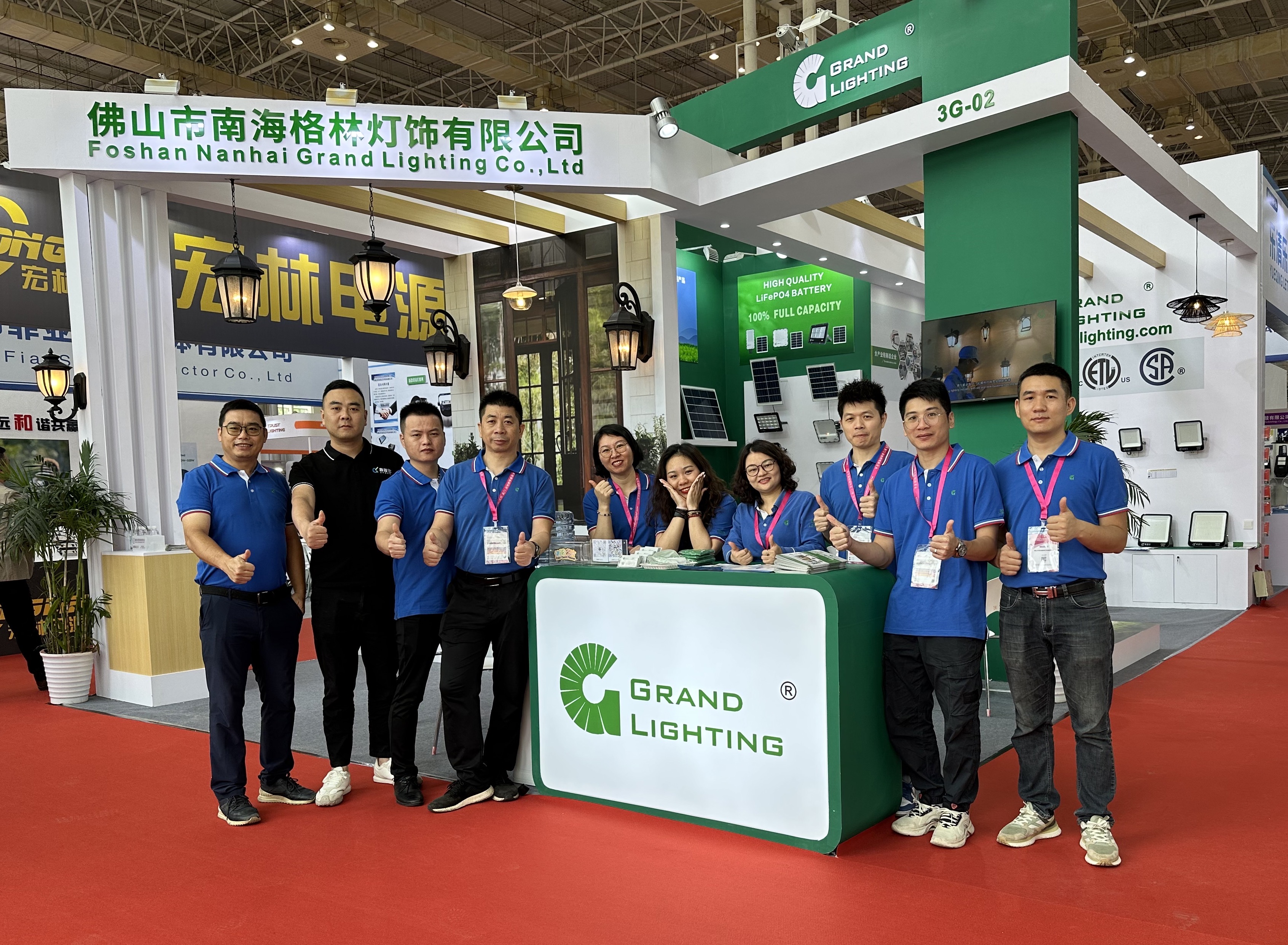 Grand Lighting attend in domestic and foreign exhibitions in 2024