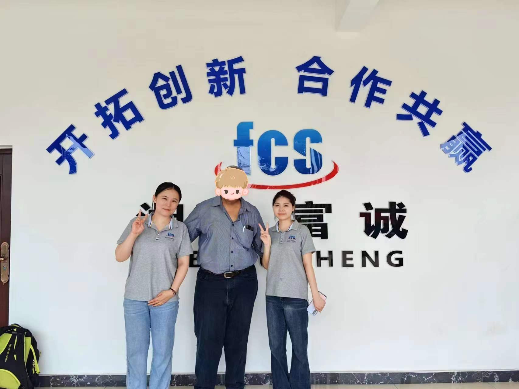Warmly welcome Indian customers to make a field inspection