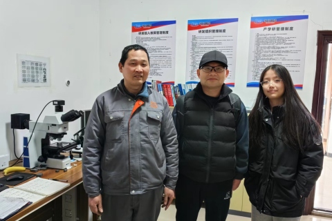 Testcoo ha visitato la nostra fabbrica per ispezionare le attrezzature di produzione e le qualifiche