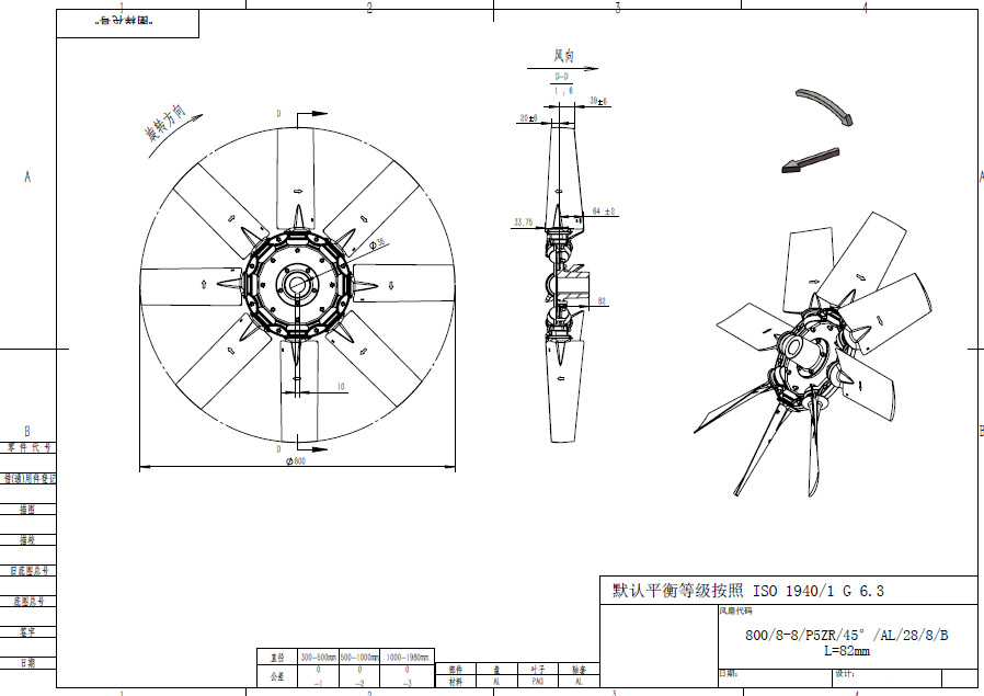 Axial flow fan