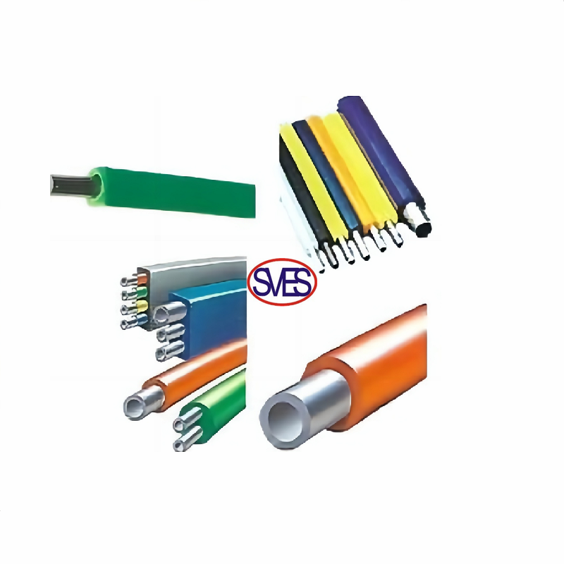 Seamless control line and Continuous tubing