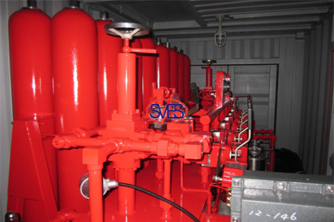 SVES Control System For Surface Mounted BOP Stacks delivered to oversea client