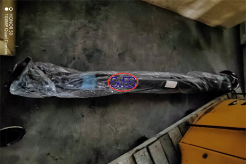 Eje de transmisión SVES entregado a un cliente de ultramar